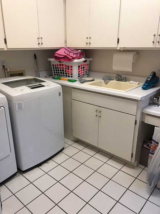 Laundry Room - BEFORE