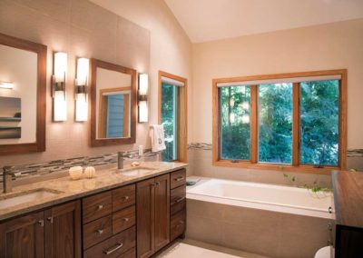 Designed for Relaxation: A Transitional Master Bathroom, Hall Bath and Laundry Room Remodel in Fitchburg, WI