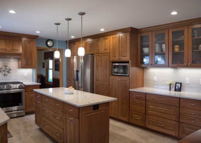 From Dated to Delightful: An Enclosed Kitchen Design in Fitchburg, WI