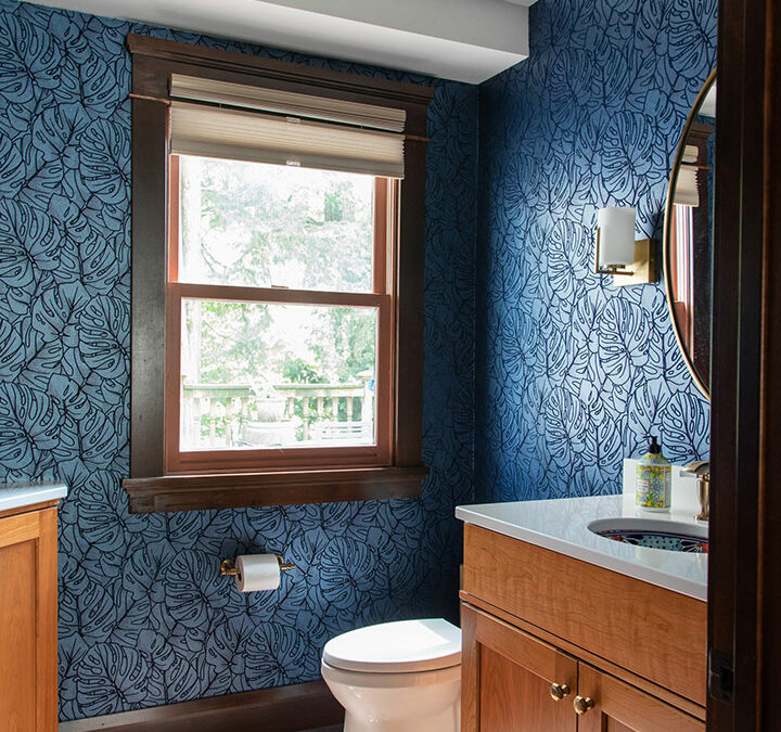 A Powder Room Remodel in Madison, WI