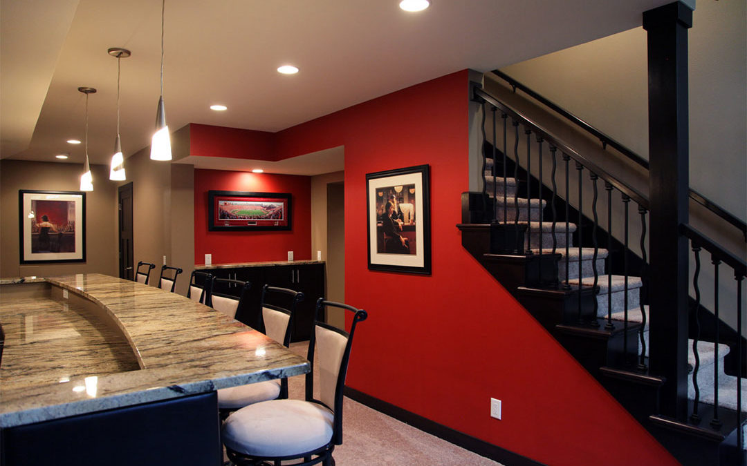 Entertain In Style: Basement Remodel in Seminole Forest Madison, WI