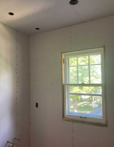Drywall Installation - Primary and Main Bathroom Remodel in Madison, WI