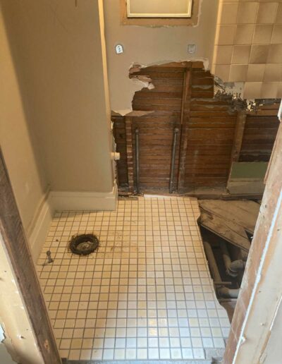 Demo - Primary and Main Bathroom Remodel in Madison, WI